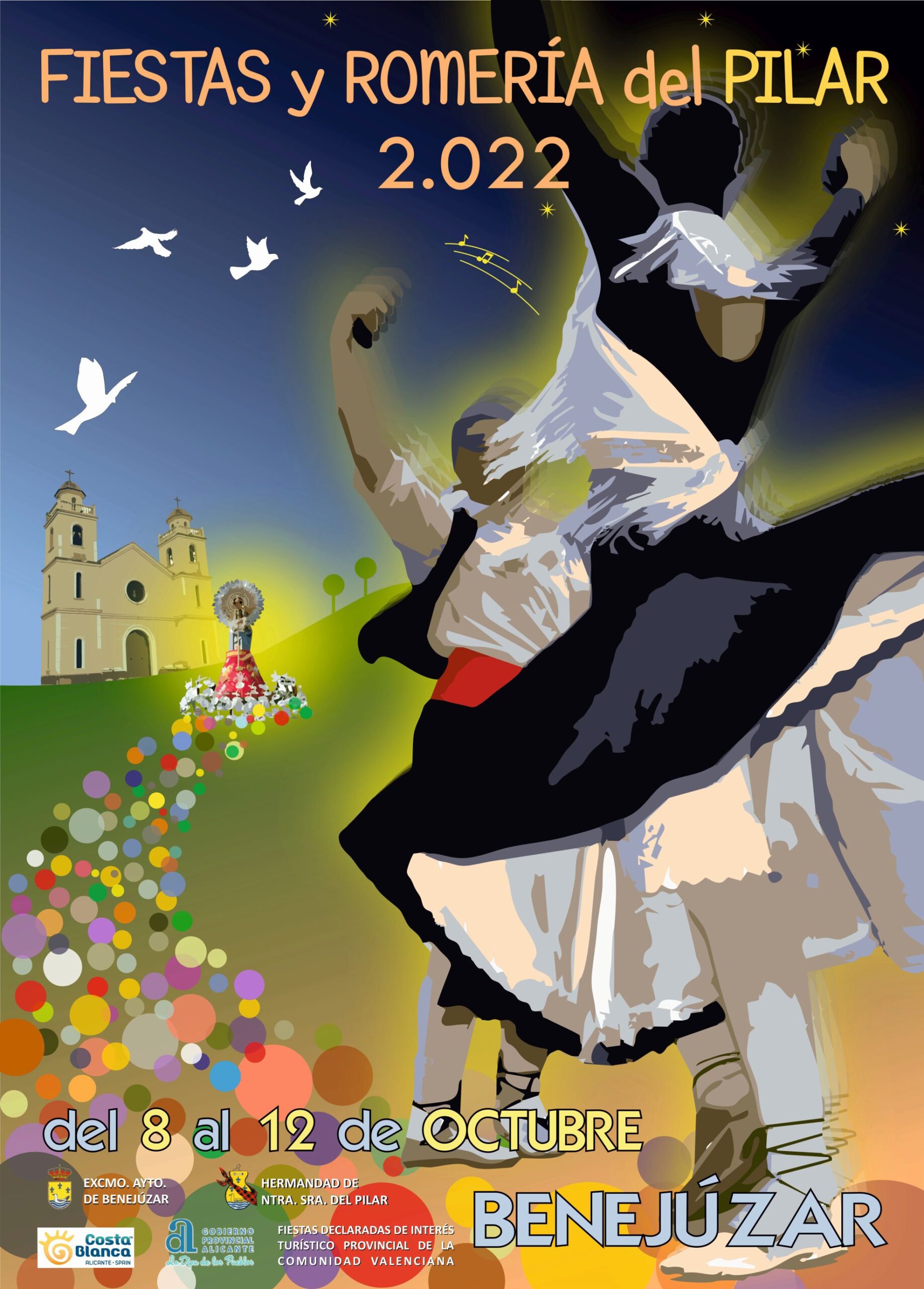 Fiestas y romería en honor de la Virgen del Pilar  